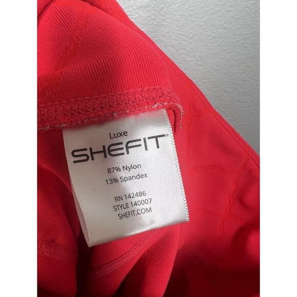Shefit Neon Jacquard Leggings Luxe Large Workout Pocket - Picture 5 of 5